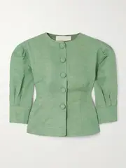 [DESTREE] DESTREE - Jasper Jersey Jacket - Green - medium medium Green