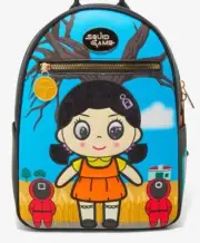 Squid Game Doll Lenticular Mini Backpack NEW with Tags!