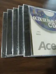 ACER CD-RW 650MB/74 min. CD-RW Compact Disc ***FACTORY SEALED***NEW*** 5 Pack