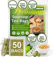 Soursop Graviola Leaf Soursop Echinacea Herbal Supplements,No Sugar, No Caffeine, No Gluten, Vegan