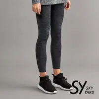在飛比找momo購物網優惠-【SKY YARD】女款健身瑜珈內搭褲緊身褲(黑色)