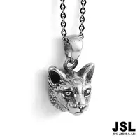 在飛比找蝦皮購物優惠-JSL 純銀 動物系列 貓咪 貓項鍊 墜子