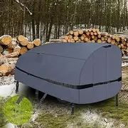 Log Splitter Cover 600D Heavy windproof and waterproof(94"L X 49"W X 41"H) for 15-45ton Heavy-Duty Waterproof Log Splitter Cover Wood Splitter Cover All Weather Protection Log Splitter Accessories