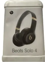 Beats Solo 4 True Wireless On-Ear Headphones Matte Black New Minor Box Blemishes