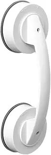 Fridge Door Handles Suction Cup Shower Handle Plastic No Drilling Glass Door Bathroom Handle for Bathtub Toilet Wall Drawer Grip (Color : White)
