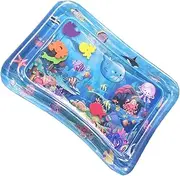 ERINGOGO Adorable Water Mat Inflatable Sensory Play Cushion Leakproof Crawling Pad for Boy Girl Small Square Underwater World Activity