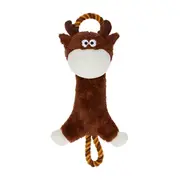 Mix Or Match 20 Plush Animal Double Rope Handle Dog Toy Asst