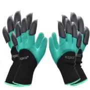 2 Pairs Garden Gloves with Claws for Women and Men Both Hands Gardening Work