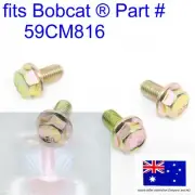 4 x for Bobcat Bolt Hexagonal Flanged Head Cap Screw 59CM816 High Tensile Mounts