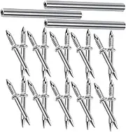 CHILDWEET Skirting Board Nail Set 300pcs Double Sided Seamless Nails for Trim Fixing No Trace Installation