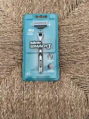 Gillette Mach 3 Handle + 1 Cartridge Starter Pack - NEW IN BOX