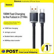 CW-FXP Baseus Crystal Shine Series Fast Charging Data Cable USB to Type-C 100W