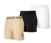 Mens Compression Boxer Shorts Base-layers Sports Briefs skin fit gym pants