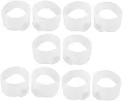 OATIPHO Silicone Toe Rings 5 Pairs Pu Toe Rings for Women Home Use Acupressure Comfort Discreet