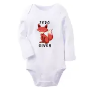 Zero Given Funny Rompers Newborn Baby Bodysuits Infant Long One-Piece Outfits