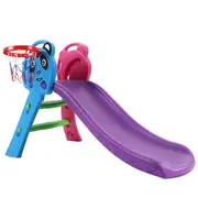 Keezi Kids Slide Set Basketball Hoop Indoor Outdoo