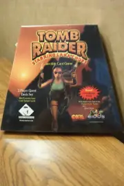 TOMB RAIDER Collectible Card Game 2 Player Quest Deck Set Starring Lara Croft