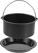 VALICLUD 1Set Reusable Air Fryer Baking Pan Tray Non Stick Cookware for Easy Cleaning for Baking Cakes Breads and Snacks Air Fryers