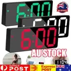 LED Digital Clock Mirror Display Snooze Alarm Temperature Time Table Desk DecoOD
