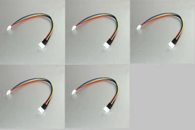 DJI F550 JST-XH 3S Li-Po 11.1v Battery Balance Wire Extension 20cm 5 Pack