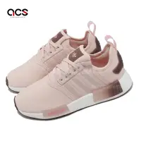 在飛比找Yahoo奇摩購物中心優惠-adidas 休閒鞋 NMD R1 W 女鞋 粉紅 白 反光