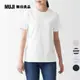 女有機棉柔滑圓領短袖T恤【MUJI 無印良品】