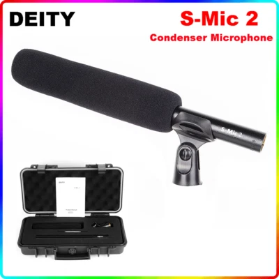Aputure Deity S-Mic2 Broadcast Grade Shotgun Condenser Microphone Kit 50Hz-20KHz