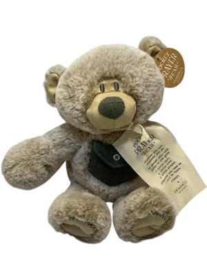 Demdaco Pocket Prayer Bear Plush Stuffed Animal Toy Corduroy Pocket 2019