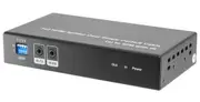 HDMI 2 Port Extender Over Cat 5E/6 with 2 Receivers & IR Extender