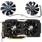 1 Pair Graphics Card Cooling Fan GA91B2U for DATALAND RX480 470 470D 580