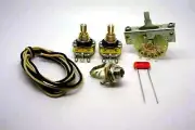 FENDER TELECASTER STANDARD WIRING KIT WITH 0.022uf SPRAGUE ORANGE DROP