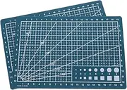 Precision Cutting Pads 2pcs A5 Size Self-Healing Mats for Craft Scrapbooking Quilting Sewing Grid Pattern