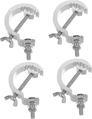 JOINPAYA 4pcs Heavy Duty Truss Clamp Stage Lighting Hooks with Skid Teeth for Secure Fixture Mounting Compatible with Various Light Easy Installation Resistant
