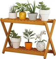 Wood Plant Holder, Flower Pot Holder Containers, Shelf Plant Accessories, For Indoor Outdoor Balcony Garden Decoration Plants Flower Shelf,90CM