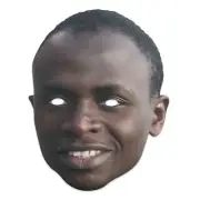 Sadio Mane Footballer 2D Card Party Face Mask