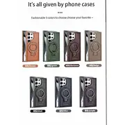 Phone Case For Samsung Galaxy S25 S25 Plus S25 Ultra S24 Ultra S24 Plus S24 S23 S23 Ultra S23 Plus iPhone 15 Pro Max Plus Back Cover with Stand Holder Magnetic