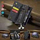 For Samsung Galaxy Z Fold 6 Fold 5/4 Card Purse Wallet Leather Stand Case Wrist