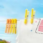24Pcs Laundry Clips Socks Underwear Drying Rack Non-slip Laundry Clips