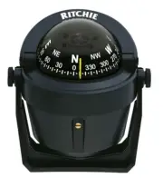 Ritchie Explorer B-51 12V BLACK Dash/Bracket Mount Car Marine Boat Compass