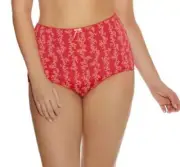 Elomi Nina Collection Boyshort Panty 3XL 4XL Lipstick Red