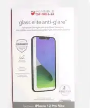ZAGG Invisible Shield Glass Elite Anti-Glare+ Screen Cover for iPhone 12 Pro Max