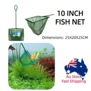 J Aquarium Fish Net 10 Inch Fish Tank Tropical Marine Netting Catch Scoop Tools