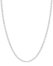 Forever Creations 14K 6.00 ct. tw. Lab Grown Diamond Tennis Necklace