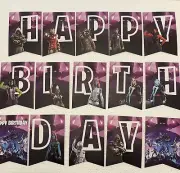 Guardians Of The Galaxy Birthday Banner And Cake Toppers