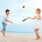 1 Pcs Practice Tennis Balls Beach Tennis Paddle Ball Soft Training Balls (1Pcs)