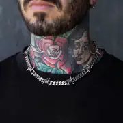 Heartbreak High Inspired Necklace: Hip-Hop Style Cuban Link Titanium Steel Chain