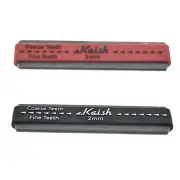 Compact Guitar Fret Crowning File Dressing File with Coarse/Fine Cutting Edges