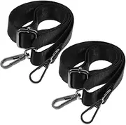 Stylish Comfortable Horse Blanket Leg Straps 2 Pack Elastic Secure Metal Clip Leg Straps for Horse Blankets