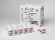 Impra Tea Bags Env English Breakfast Staple Free 250 Pack x 1