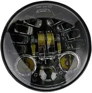 Motorcycle Headlight 5.75 inch DRL LED Motorcycle Projector Led headlight halo Ring 5 3/4" Angel eye Headlamp For Dyna For Sportster XL883 For Street Bob C